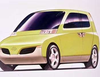 Эскиз Nissan AXY Concept '10.1999