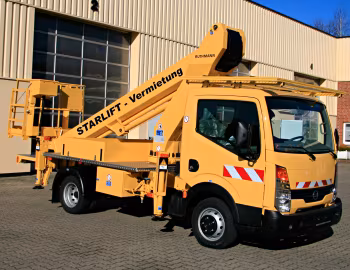Ruthmann Steiger TB220 Nissan Cabstar Lift Platform '2006–14