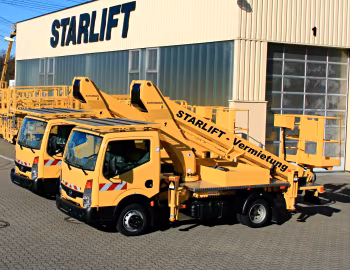 Ruthmann Steiger TB220 Nissan Cabstar Lift Platform '2006–14