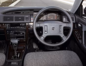 中控台 Nissan Gloria Cima Type II-S [Japan] (E-FPY31) '01.1988–08.1989