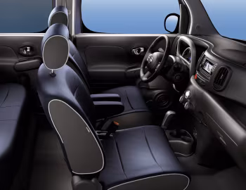 Інтэр'ер 2012 Nissan Cube "Indigo Blue" [North America] (Z12) '2012