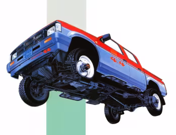 Nissan Datsun 4WD Double Cab (D21) '08.1985–89