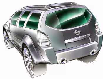 Скетч Nissan Dunehawk Concept '09.2003