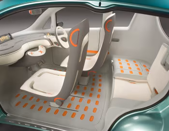 Интерьер Nissan Effis Concept '10.2003