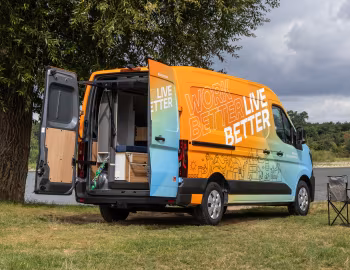 Nissan Interstar with PlugVan Life camper module '08.2024–pr.