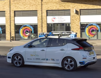 Nissan Leaf ServCity Autonomous Drive Prototype '2022–23