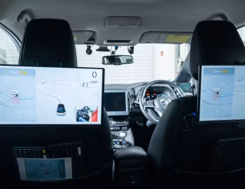 Intérieur Nissan Leaf ServCity Autonomous Drive Prototype '2022–23