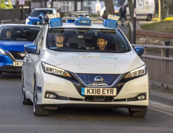 Nissan Leaf ServCity Autonomous Drive Prototype '2022–23