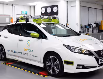 Nissan Leaf ServCity Autonomous Drive Prototype '2022–23