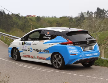 Nissan Leaf EcoRallye Villa de Llanes '2018