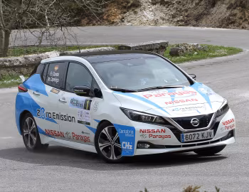 Nissan Leaf EcoRallye Villa de Llanes '2018