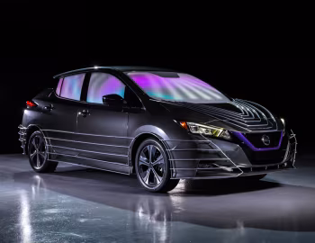 Nissan Leaf 'Wrinkle in Time" "Mrs. Which" Art Car '2018