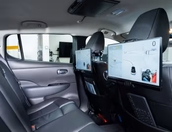 Intérieur Nissan Leaf ServCity Autonomous Drive Prototype '2022–23