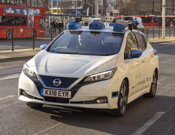 Nissan Leaf ServCity Autonomous Drive Prototype '2022–23