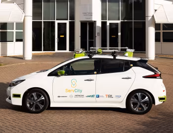 Nissan Leaf ServCity Autonomous Drive Prototype '2022–23