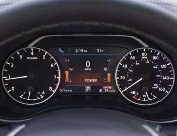 Dashboard 2016–18 Nissan Maxima Platinum [North America] '2015–18