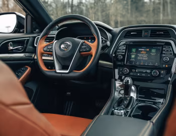 Интерьер 2019–23 Nissan Maxima Platinum [North America] '2018–23