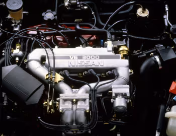 Under the hood Nissan Maxima SE [Japan] (J30) '08.1989–01.1991