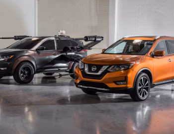 Nissan Rogue Poe Dameron's X-wing with BB-8, Nissan Rogue