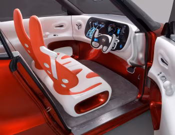 Интерьер Nissan Round Box Concept '10.2007