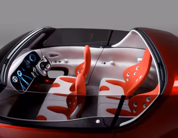 Интерьер Nissan Round Box Concept '10.2007