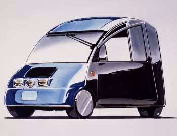 Эскиз Nissan S-Cargo Concept '1987