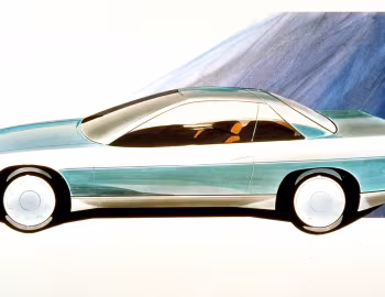 Sketch Nissan Silvia (S13) '1988–93