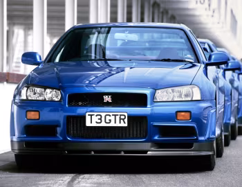 Nissan Skyline GT-R V-spec [UK-spec] (GF-BNR34) '10.1999–01.2000