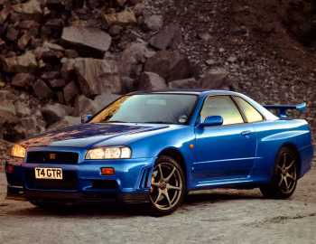 Nissan Skyline GT-R V-spec [UK-spec] (GF-BNR34) '10.1999–01.2000