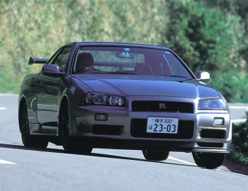 Nissan Skyline GT-R V·spec II [Japan] (GF-BNR34) '10.2000–08.2002