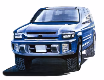 Эскиз Nissan Terrano Regulus (JR50) '1997–2003