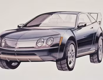Эскиз Nissan Trail Runner Concept '1997