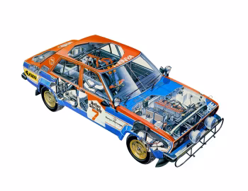 Nissan Violet Rally Car (A10) '1978–82