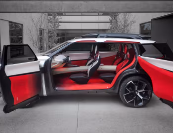 Интерьер Nissan Xmotion Concept '01.2018