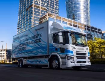 Scania 25 P BEV 4×2 with IGLOOCAR delivery body '2024–????