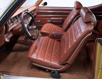 Interior 1971 Oldsmobile 442 W-30 Holiday Coupe (4487)
