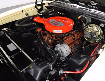 Under The Hood 1969 Oldsmobile 442 Convertible (4467)
