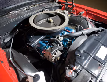 Under The Hood 1971 Oldsmobile 442 Convertible (4467)