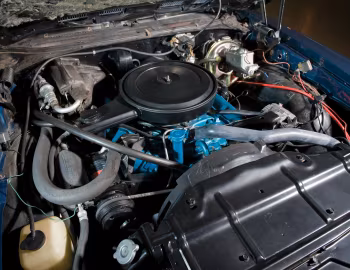 Under The Hood 1970 Oldsmobile 442 Convertible (4467)