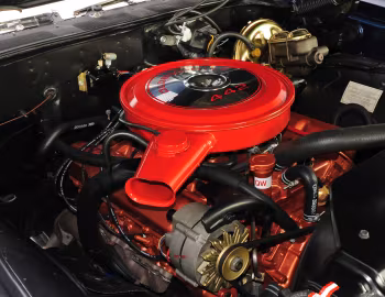 Under The Hood 1968 Oldsmobile 442 Convertible (4467)