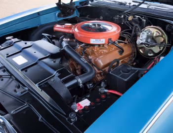 Under The Hood 1968 Oldsmobile 442 Convertible (4467)
