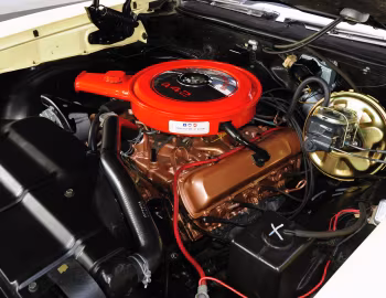 Under The Hood 1968 Oldsmobile 442 Holiday Coupe (4487)