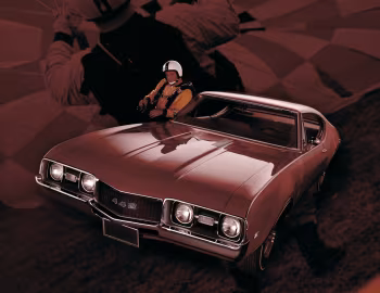 1968 Oldsmobile 442 Holiday Coupe (4487)