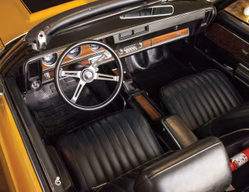 Interior 1971 Oldsmobile 442 W-30 Convertible (4467)