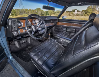 Interior 1971 Oldsmobile 442 W-30 Holiday Coupe (4487)