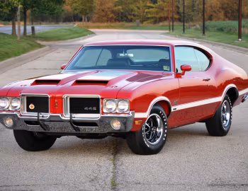 1971 Oldsmobile 442 W-30 Holiday Coupe (4487)