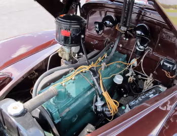 Under The Hood 1939 Oldsmobile 80 Convertible (393887)