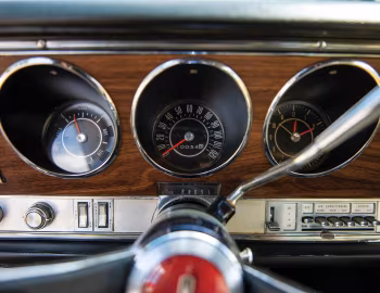 Dashboard 1967 Oldsmobile 98 Convertible (8467)