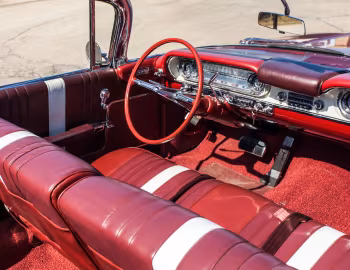 Interior 1960 Oldsmobile 98 Convertible (3867)