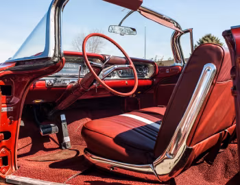 Interior 1960 Oldsmobile 98 Convertible (3867)